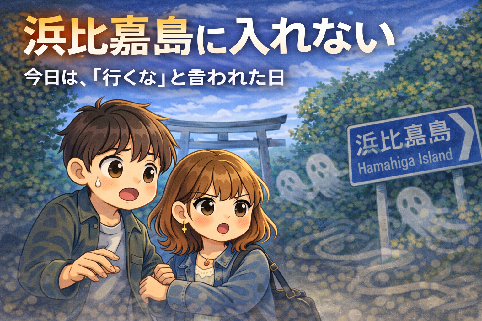 浜比嘉島に入れない！＠るん